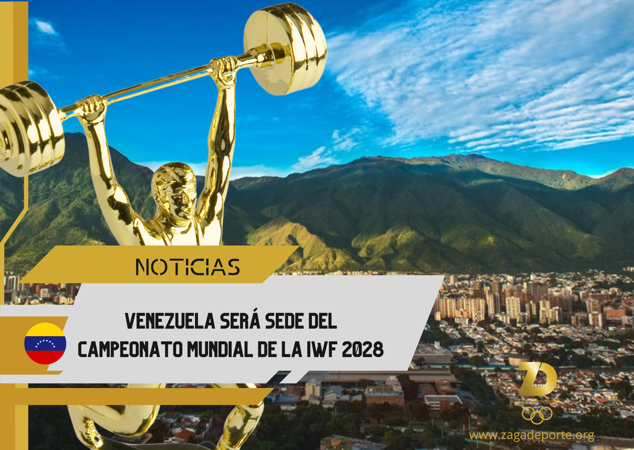 Venezuela será sede del Campeonato Mundial de la IWF 2028