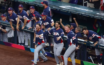 República Dominicana cae 2-1 ante Estados Unidos en un dramático final del Clásico Mundial